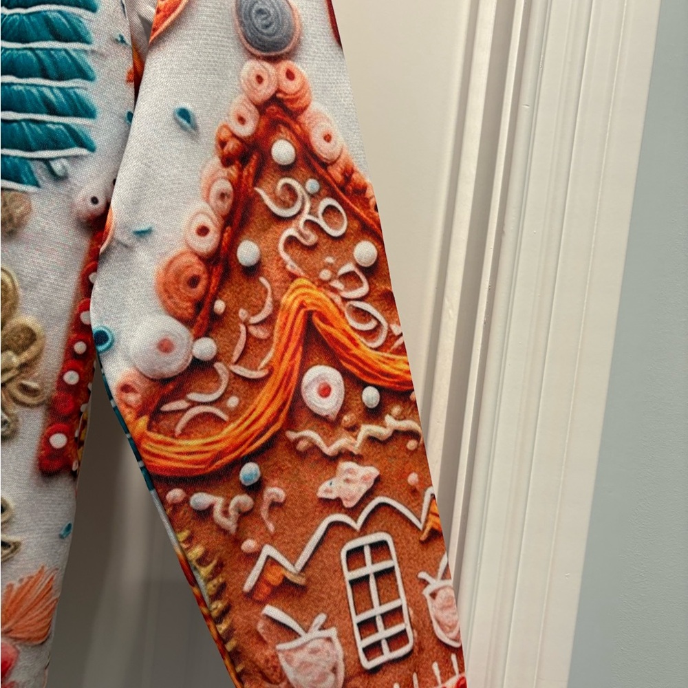 Colorful Gingerbread House Sweatshirt - Picture 4 of 6